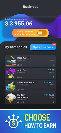 Finance Clicker: Trade Tycoon | Permainan | XWorld