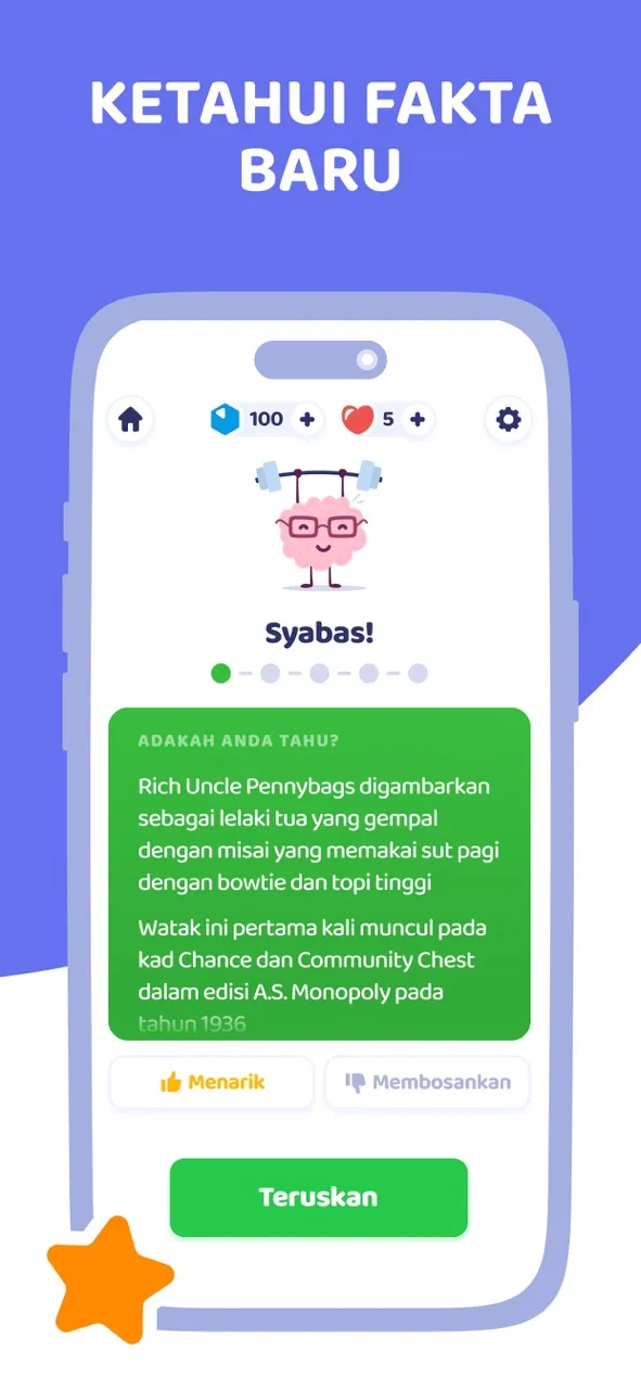 Brain Blitz Trivia - Quiz Test | Permainan | XWorld