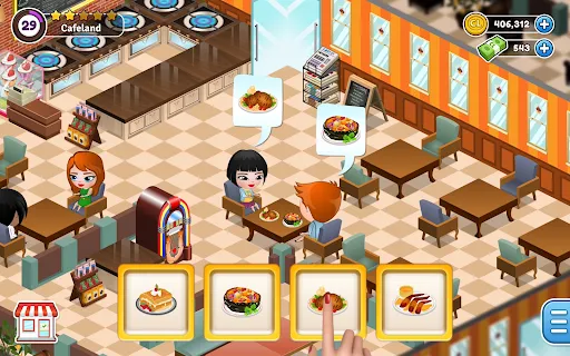 Cafeland: Juego de Restaurante | juego | XWorld