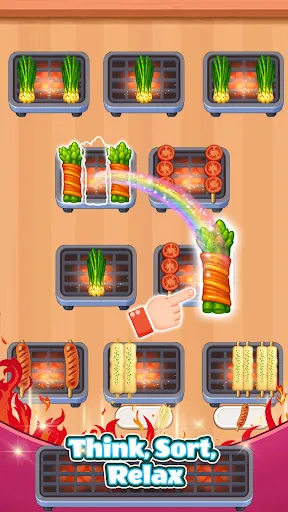 BBQ Skewer: Sort Puzzle | Permainan | XWorld