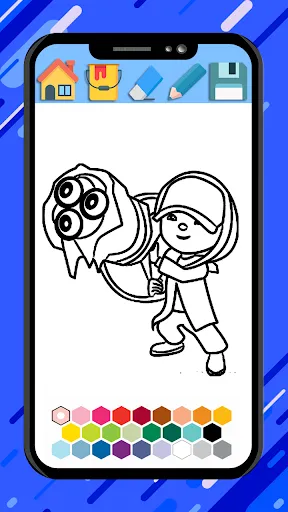 Boboiboy coloring cartoon game | Permainan | XWorld