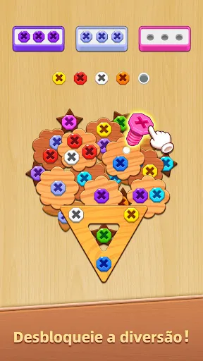 Parafuso Madeira Sort Puzzle | Jogos | XWorld
