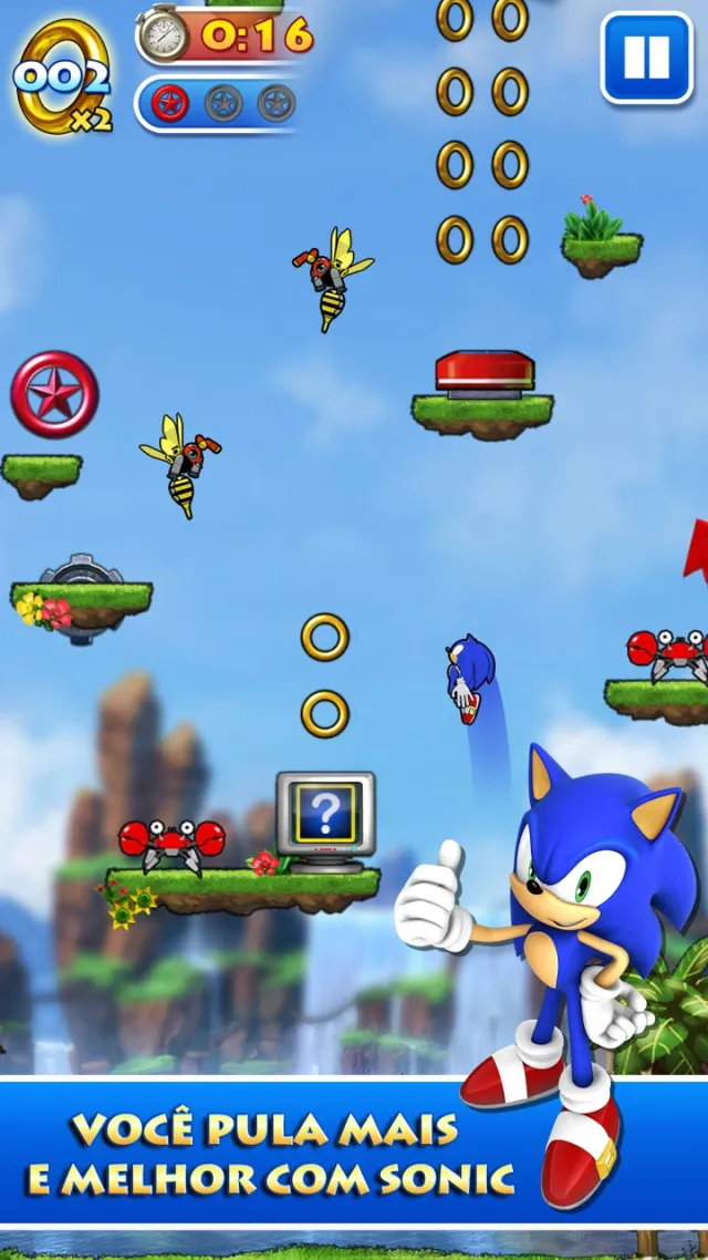 Sonic Jump™ | Jogos | XWorld