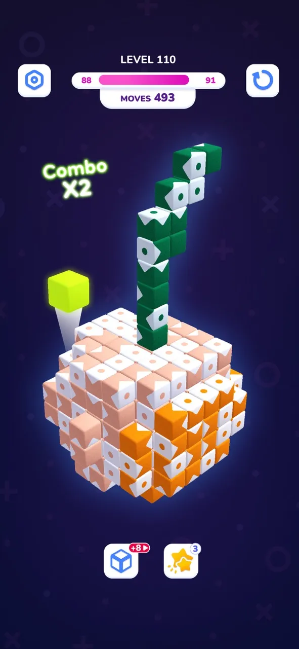 Block Away - Tap Out Puzzle | juego | XWorld