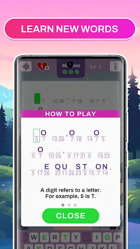 Cryptogram Word - Puzzles Game | Permainan | XWorld