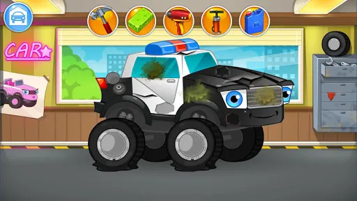 Repair monster trucks | Games | XWorld