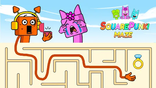 Square Punki Maze | Игры | XWorld