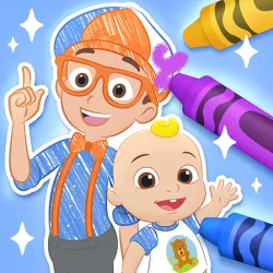 XWorld | Blippi & bạn bè: Tô màu