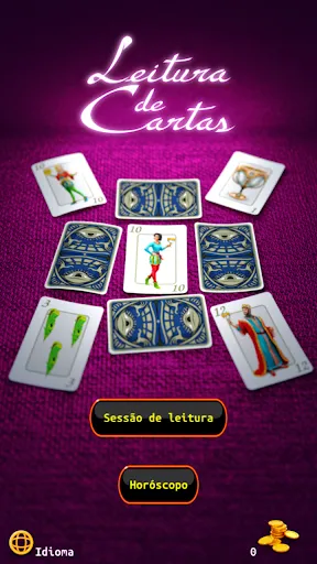 Leitura de Cartas | Jogos | XWorld