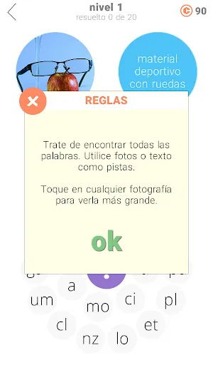 Anillos de palabras 2 | juego | XWorld