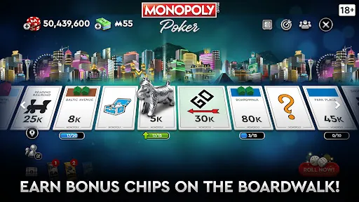 MONOPOLY Poker - Texas Holdem | 游戏 | XWorld