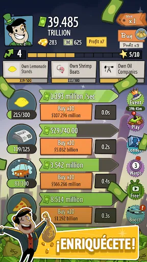 AdVenture Capitalist | juego | XWorld