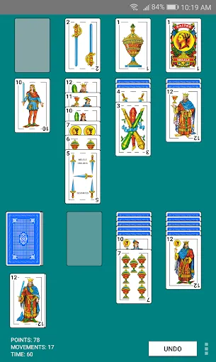 Spanish Solitaire | 游戏 | XWorld