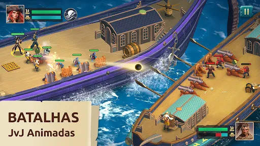 Pirate Ships・Construa e Lute | Jogos | XWorld