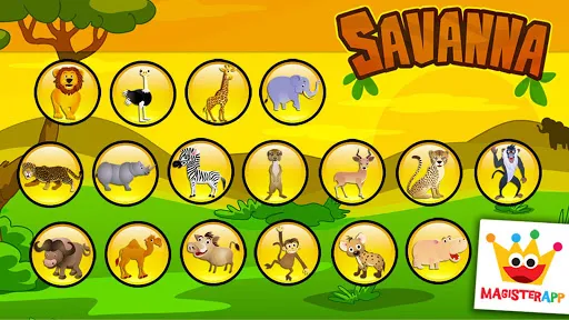 Savanna - Puzzles and Coloring | Games | XWorld