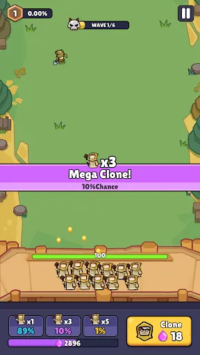 One Mage Army: Clone & Merge | Games | XWorld