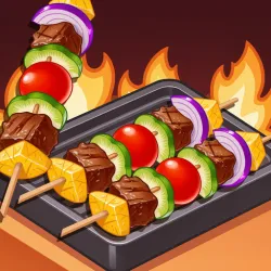 XWorld | Skewer Sorting: BBQ Sort Game