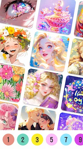 Trò chơi tô màu&Tô màu theo số | Games | XWorld