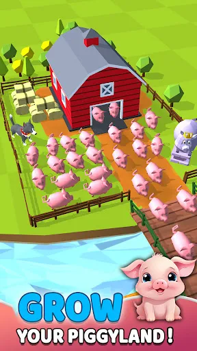 Tiny Pig Tycoon: Piggy Games | Permainan | XWorld