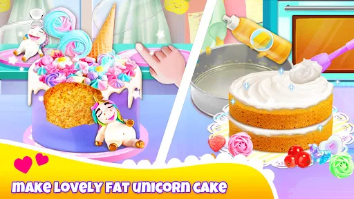 Girl Games: Unicorn Cooking | Games | XWorld