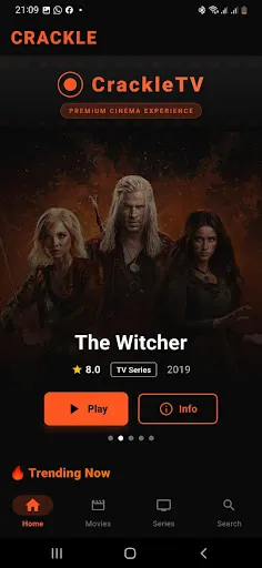 Crackle : Movies & TV Shows | Permainan | XWorld