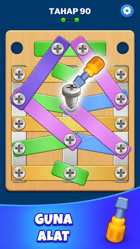 Teka-teki Skru - Nat dan Bolt | Permainan | XWorld