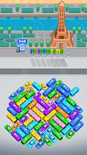 Bus Sort: Color Parking Jam | Permainan | XWorld