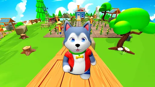 Parkour Up: Husky Go Go | Permainan | XWorld