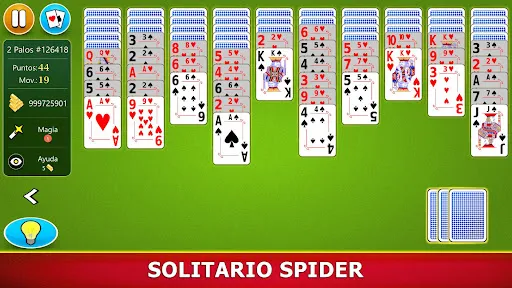 Solitario Spider | juego | XWorld