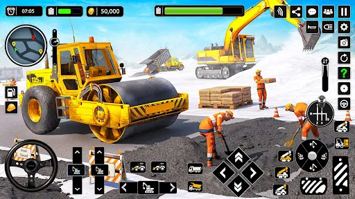 Snow Offroad Construction Game | Games | XWorld