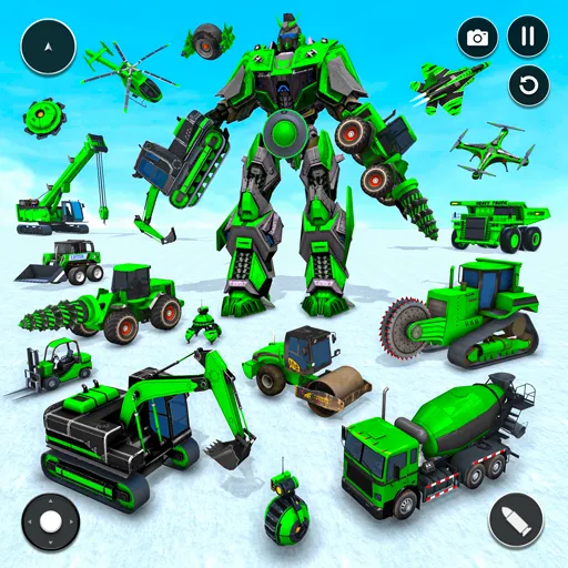 Game Transformasi Robot Mech | Permainan | XWorld