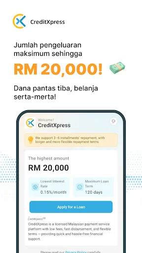 CreditXpress | Permainan | XWorld