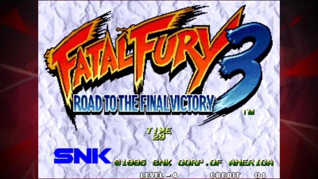 FATAL FURY 3 ACA NEOGEO | Jogos | XWorld