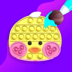 XWorld | Pop it Paint - Fidget Toys 3D