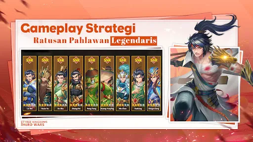 Three Kingdoms: Hero Wars | Permainan | XWorld