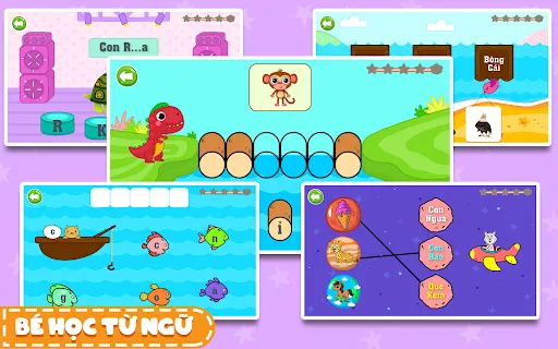 Bé Học Chữ Cái Tiếng Vệt | Games | XWorld