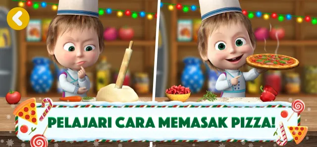 Rumah Pizza Masha and the Bear | Permainan | XWorld