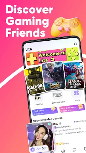 Lita - Meet Gamer Friends | Games | XWorld