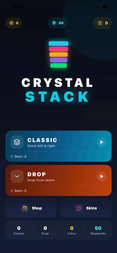 Crystal Stack | 游戏 | XWorld Crystal Stack | 游戏 | XWorld