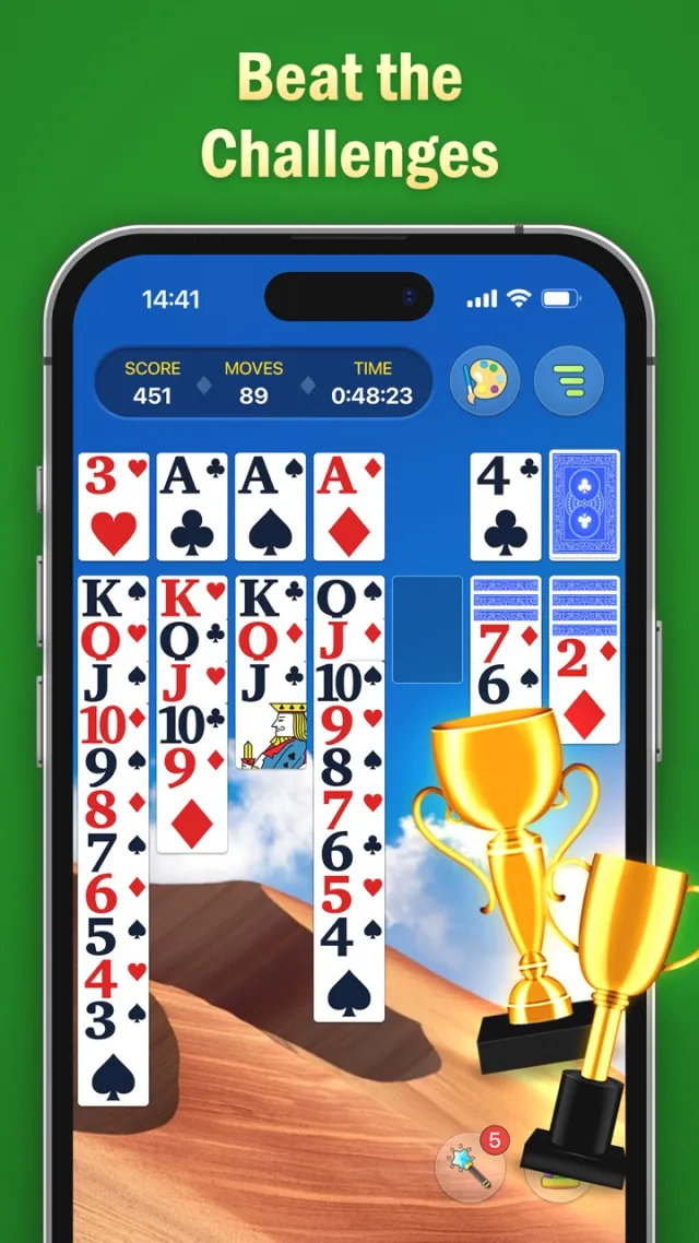 Klondike Solitaire- Card Games | Permainan | XWorld