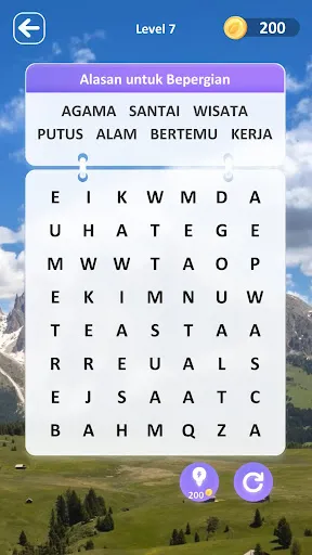 Word Search Serenity | Permainan | XWorld