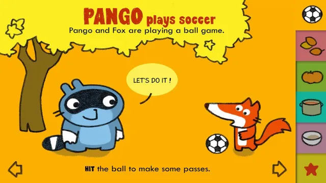Pango plays soccer | Permainan | XWorld