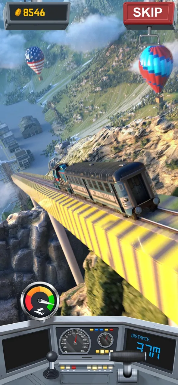 Train Ramp Jumping | juego | XWorld
