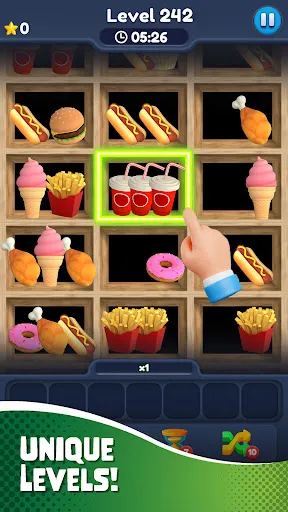 Comida Match 3D: Puzle Azulejo | Jogos | XWorld