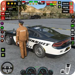 XWorld | US Police Car Chase Game 3d