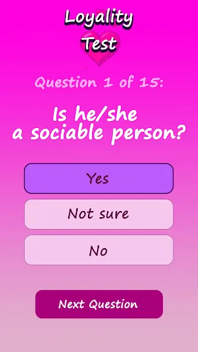 Love Test: Loyality Tester | Games | XWorld