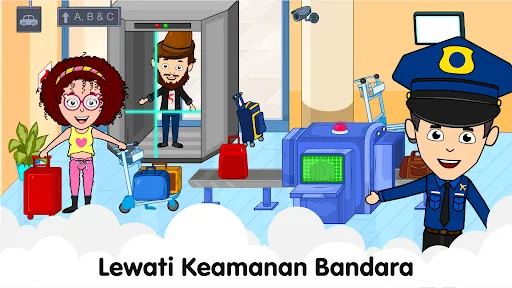 Bandara Tizi Town Game Pesawat | Permainan | XWorld