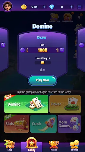 Domino Hub - Slots & Poker | Permainan | XWorld