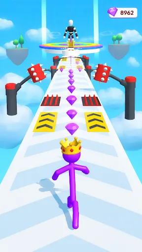 Bouncy Stickman Run | Игры | XWorld
