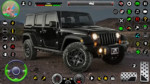 Jeep Driving Simulator offRoad | juego | XWorld